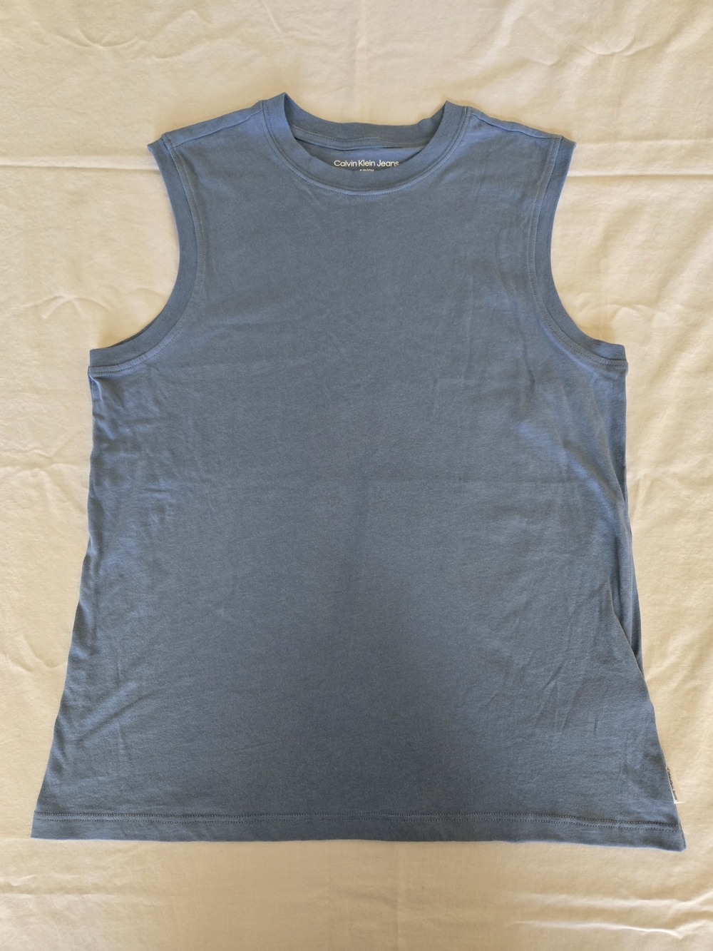 Calvin Klein Jeans Blue Sleeveless Tank